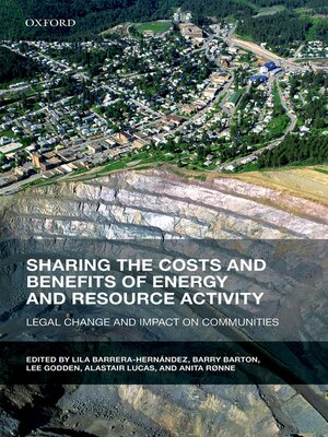 cover image of Sharing the Costs and Benefits of Energy and Resource Activity